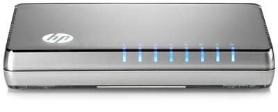 Switch HP 1405-8G J9794A, 8 portas 10/100/gigabit