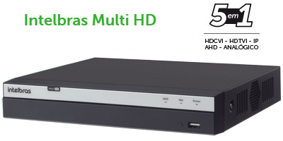 Gravador DVR 16 Canais Intelbras MHD 3116 Multi HD