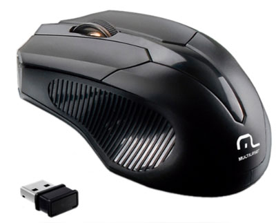 Mouse sem fio Multilaser MO221 Strong 1600 dpi 10m