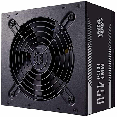 Fonte ATX 450W reais Cooler Master MWE450 80plus bronze