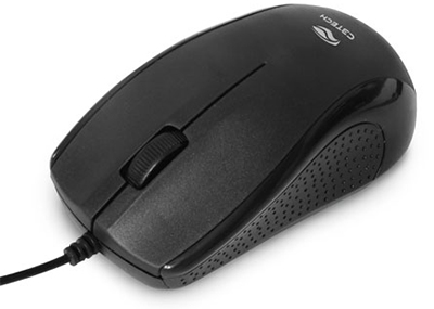 Mouse ptico C3Tech MS-26BK 1000 dpi USB c/ scroll