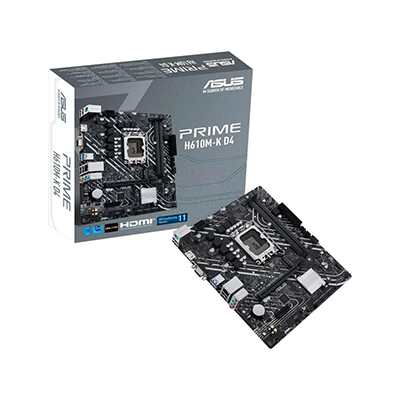 Placa me Asus PRIME H610M-K D4 LGA-1700 DDR4 VGA HDMI