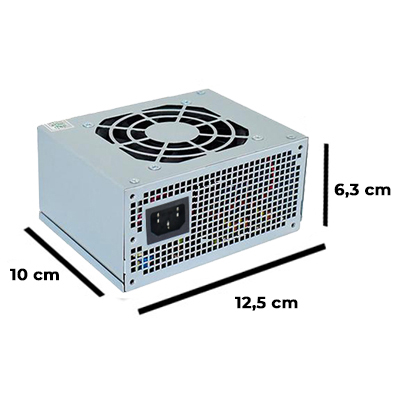 Fonte autom�tica SFX de 200W reais K-Mex PB-200DNA c/ cabo 