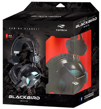 Gaming headset C3Tech PH-G110BK BlackBird 50mW P2 3,5mm