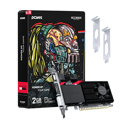 Placa vdeo PCyes Radeon Edge R5230 2GB DDR3 VGA DVI HDMI