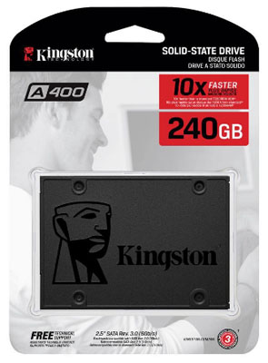 HD SSD 240GB Kingston SA400S37/240G 350/500 MBps