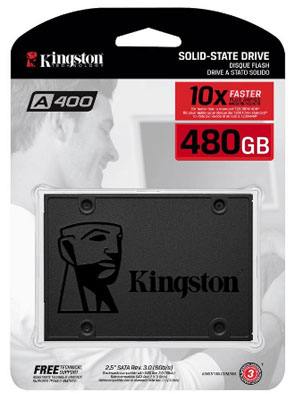 HD SSD 480GB Kingston SA400S37/480G 450/500 MBps