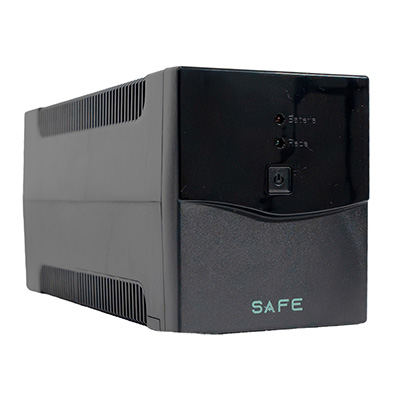 Nobreak 600VA (360W) Coletek SAFE 600 4 tom. 1 bat. Bivolt/115V