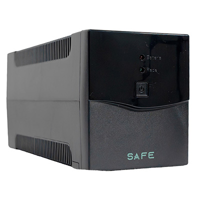 Nobreak 800VA (480W) Coletek SAFE 800 8 tom. 1 bat. Bivolt/115V