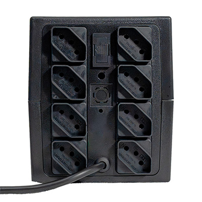 Nobreak 800VA (480W) Coletek SAFE 800 8 tom. 1 bat. Bivolt/115V