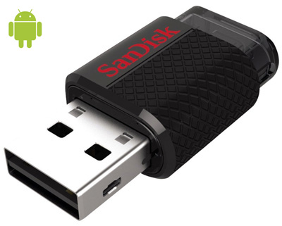 Pendrive 16GB Sandisk Dual USB Ultra p/ PC e Android