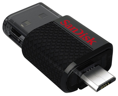 Pendrive 16GB Sandisk Dual USB Ultra p/ PC e Android