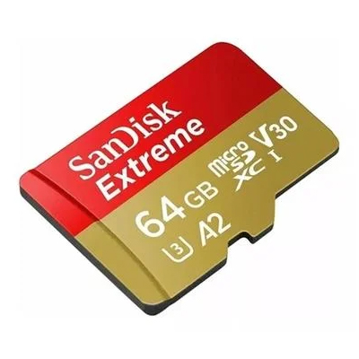 Memory Card 64GB Sandisk SDSQXAH-064G Extreme microSDXC UHS-I 170MBps