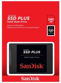 SSD 240GB Sandisk SSD Plus 440MB/530MB/s 20X