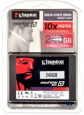 HD SSD 240GB Kingston SV300S37A/240G 450 MBps