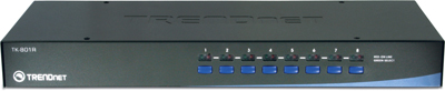 Chaveador Switch KVM TrendNet TK-801R 8 portas PS/2
