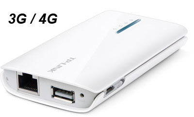 Roteador/AP porttil TP-Link TL-MR3040 3G, 4G 150Mbps