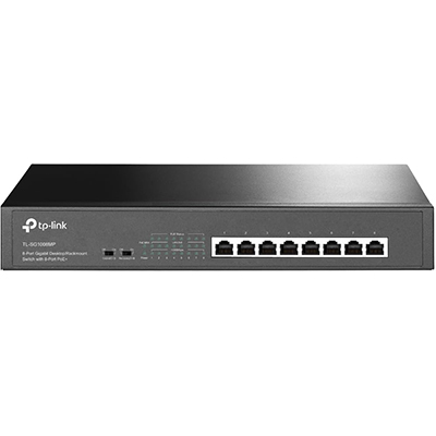 Switch de Mesa/Rack TP-Link TL-SG1008MP Gigabit de 8 Portas PoE mais