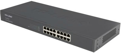 Switch rack TP-Link TL-SG1016, 16 portas Gigabit