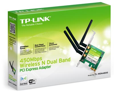 Placa de rede dual band TP-Link TL-WDN4800 N900