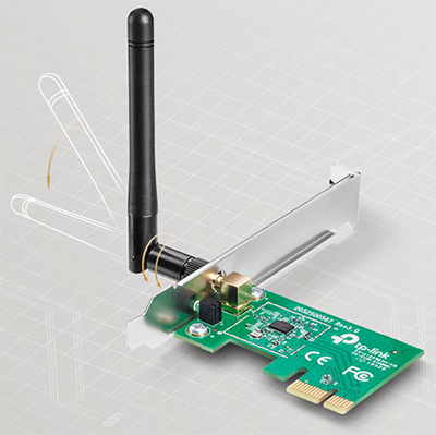 Adaptador PCI-e TP-Link TL-WN781ND 150Mbps Wireless