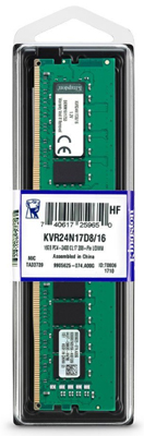 Memria 16GB DDR4 2400MHz Kingston KVR24N17D8/16 CL17