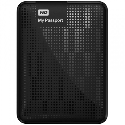 Mini HD externo 320 GB, Western Dig. My Passport, USB3