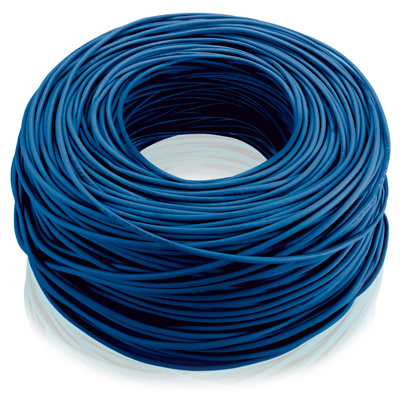 Caixa de cabo de rede CAT6 Multilaser WI267 azul 100 m