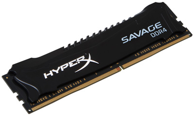 Memria 8GB Kingston HyperX Savage DDR4 2400MHz CL15