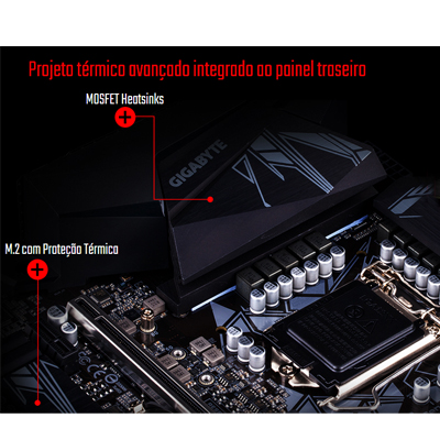 Placa Mae LGA 1200 Z490 M (DDR4/HDMI/) Gigabyte com Preço