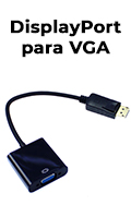 Adaptador DisplayPort para VGA Tblack 1.169.81 20cm