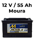 Bateria estacionária VRLA Moura 12MN55 12VDC 55Ah #98