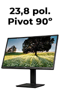 Monitor LED 23,8 pol. LG 24BL550J-B Full HD pivot regul2