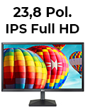 Monitor LED23,8 pol. LG 24MK430H-B IPS Full HD HDMI VGA2
