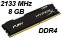 Memria Gamer 8 GB Kingston HyperX Fury DDR4 2133 MHz #98