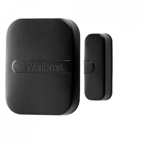 Sensor de abertura sem fio xas light black - intelbras