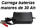 Carregador bateria inteligente Unicharger 12V 6A c/ LED#100