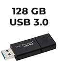 Pendrive Kingston 128GB DT100G3/128GB 10-130MB/s USB3