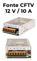 Fonte DC 11,5-13,8V ajustvel 10A Intelbras EFM 1210 G2