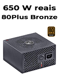 Fonte Gamer ATX 650W PCYes Electro V2 80 plus bronze
