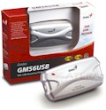 Fax modem externo Genius GM56USB 56Kbps V92/V90 via USB