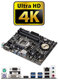 Placa me Asus H97M-E p/ Intel LGA-1150 VGA DVI HDMI