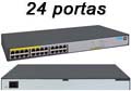 Switch HP 1420-24G-PoE (JH019A) 24 portas Gbit 124W PoE