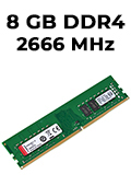 Memria 8GB DDR4 2666MHz Kingston p/ HP Dell Lenovo DIM