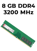 Memria 8GB DDR4 3200MHz Kingston KVR32N22S8/8