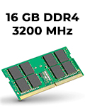 Memria 16GB DDR4 3200MHz Kingston SODIMM KVR32S22S8/16