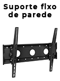 Suporte TV parede WALL MB 100 preto Aironflex