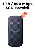 SSD porttil externo 1TB Sandisk SDSSDE30-1T00-G26 800MBps USB 3.2 G2