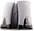 Caixa de som estereo Genius SP-Q06S 120W PMPO cor:preta