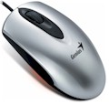 Mouse Genius Traveler 100 PS/2 prata 1200dpi Tilt Wheel